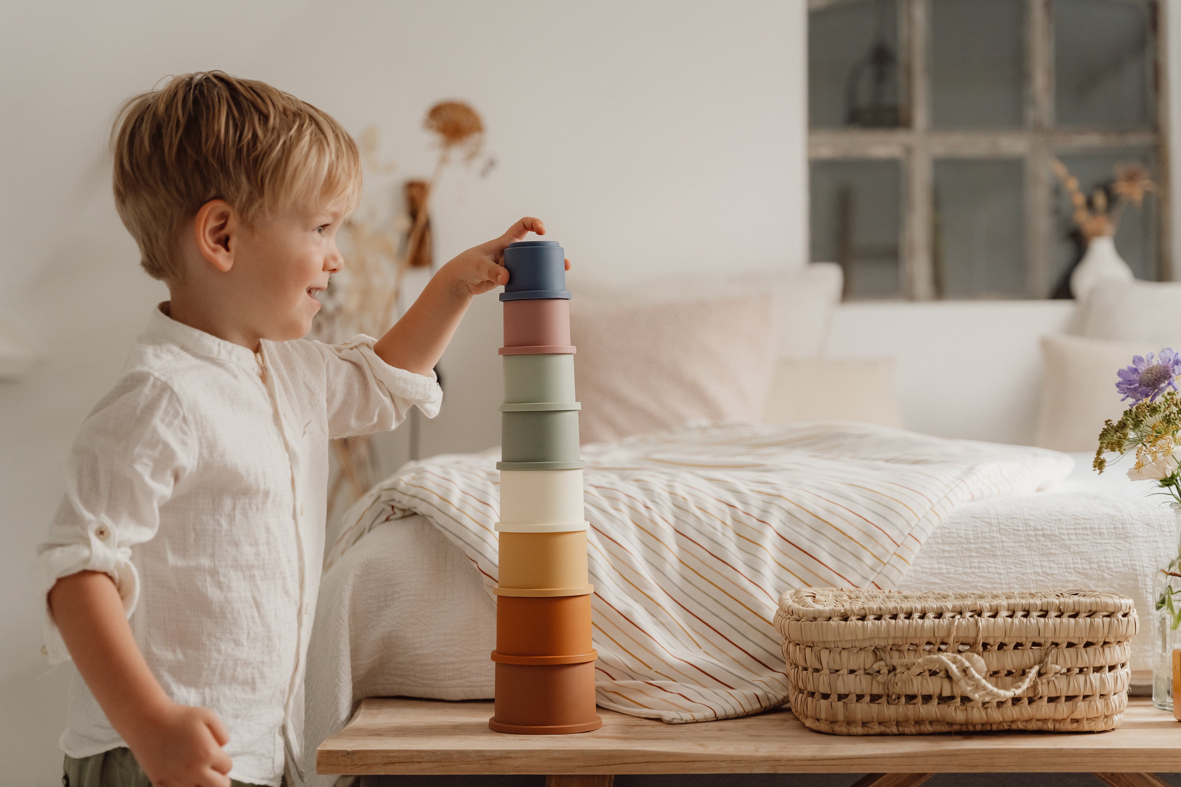 Stacking Cups Vintage