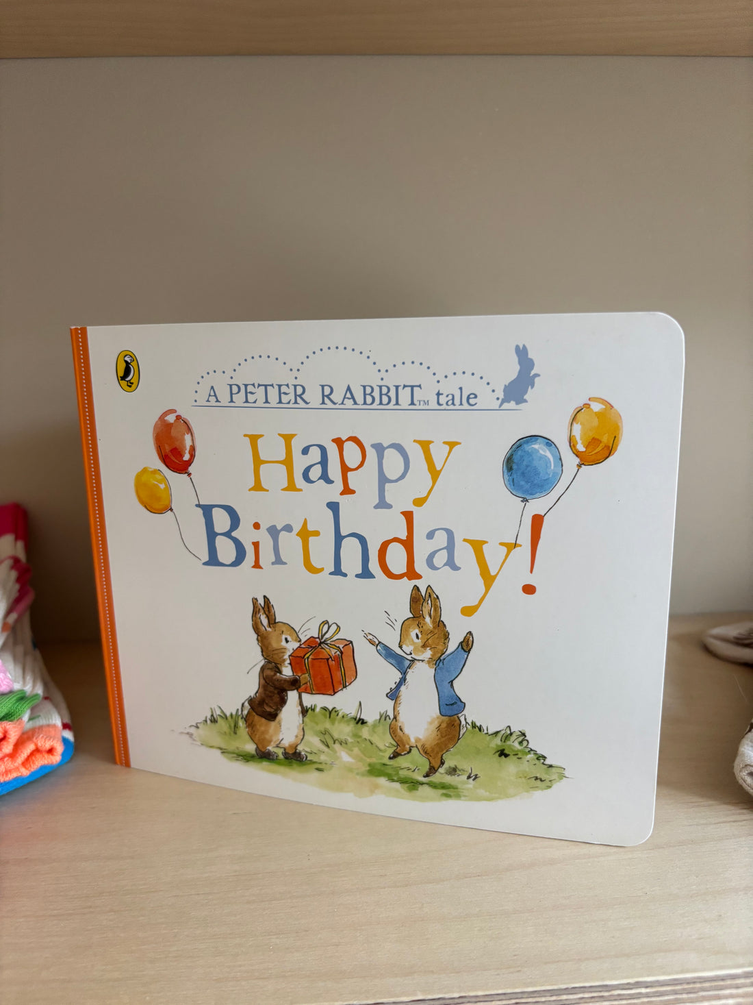 Peter Rabbit Happy Birthday Board Book
