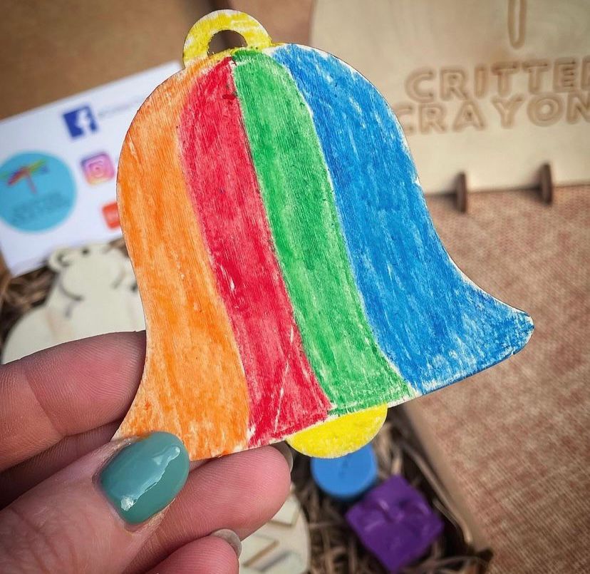 Christmas Crayon decoration set