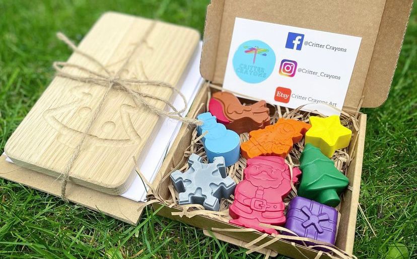 Christmas Tree rubbing board