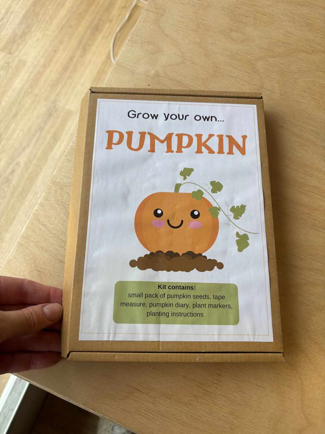 Grow Your Own Pumpkin Kit