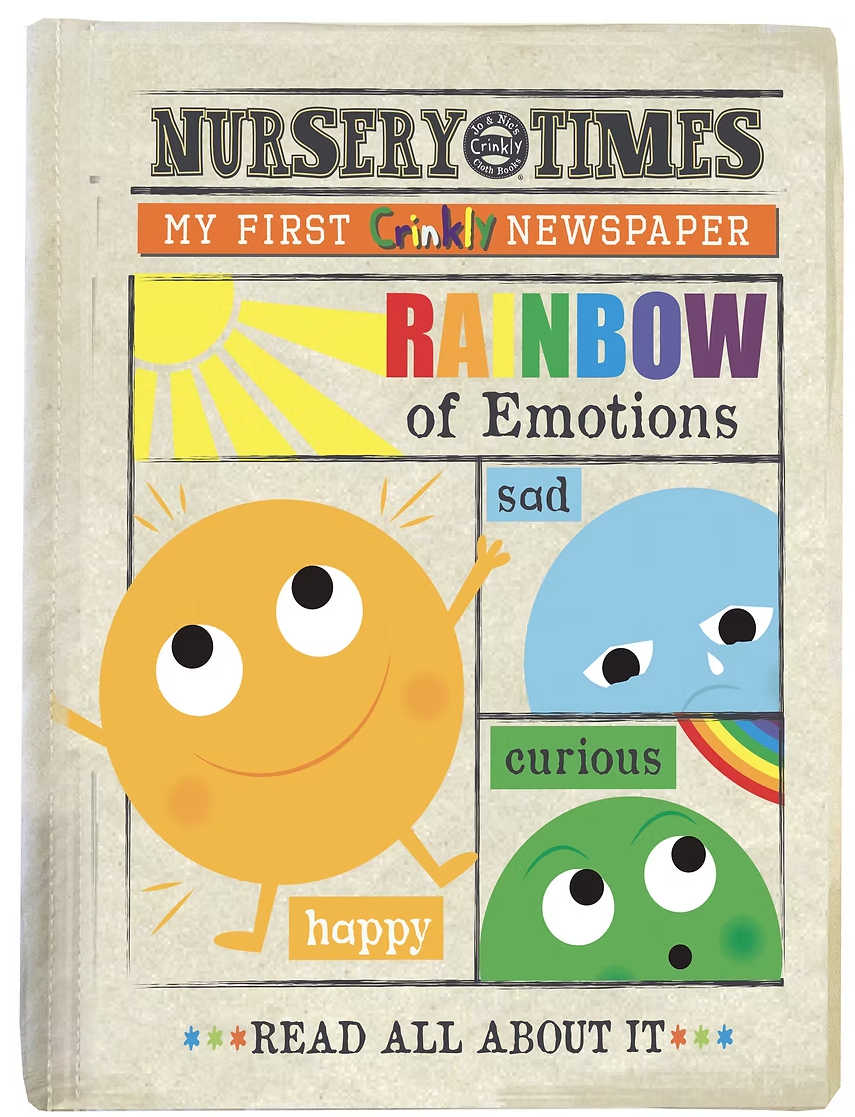 Nursery Times Crinkle Cloth - Emotions