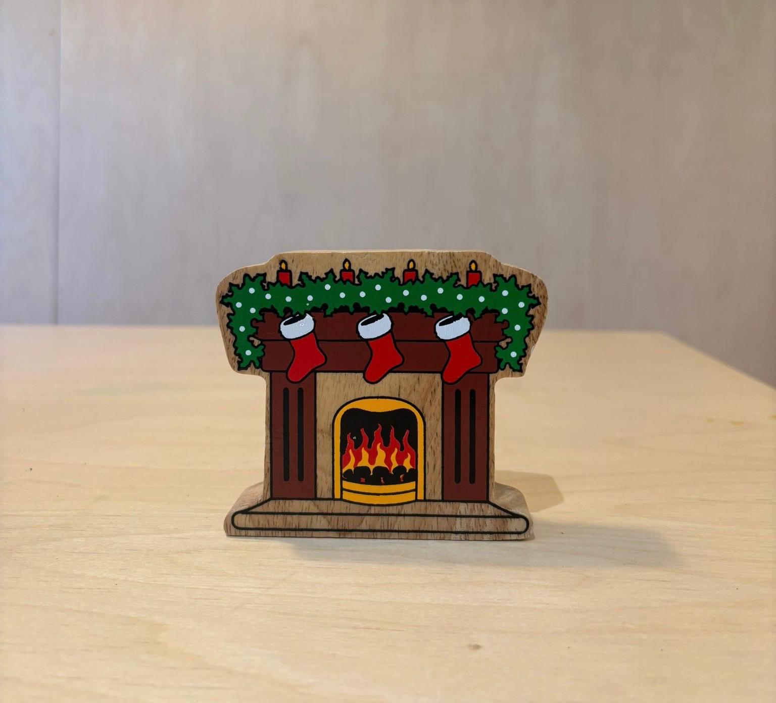 Fireplace with Stockings