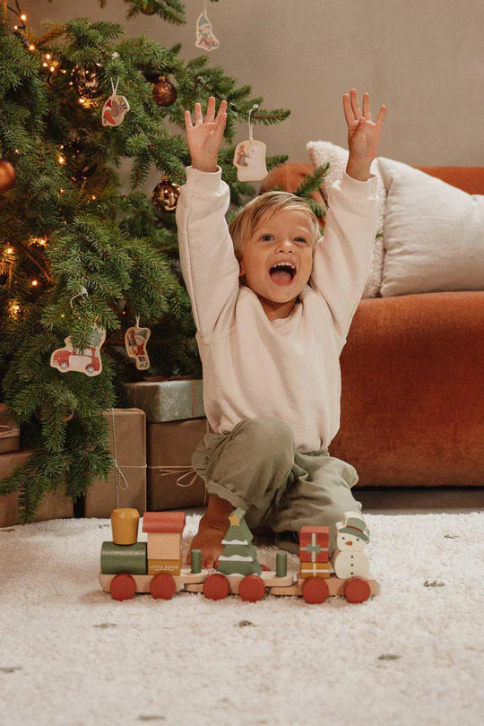 Christmas Stacking Train