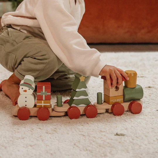 Christmas Stacking Train
