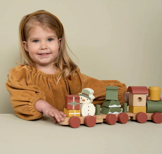 Christmas Stacking Train