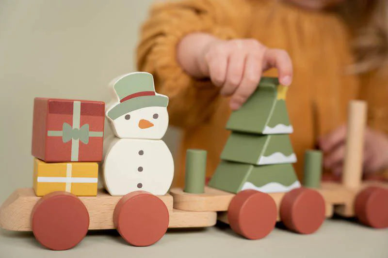 Christmas Stacking Train