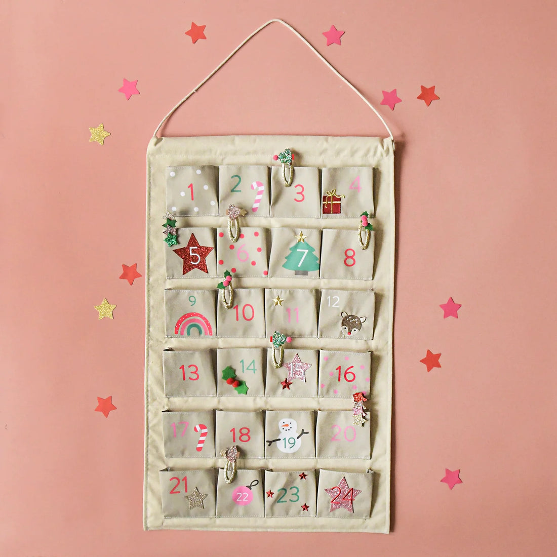 Jolly Xmas Reusable Advent Calendar
