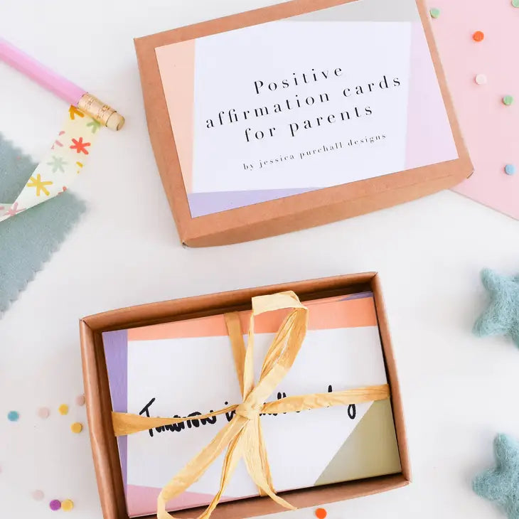 Positive affirmations cards for parents