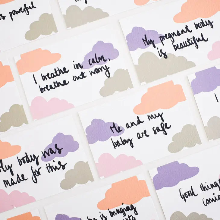 Pregnancy Positive Affirmation Cards