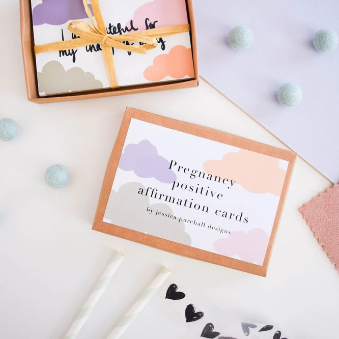 Pregnancy Positive Affirmation Cards