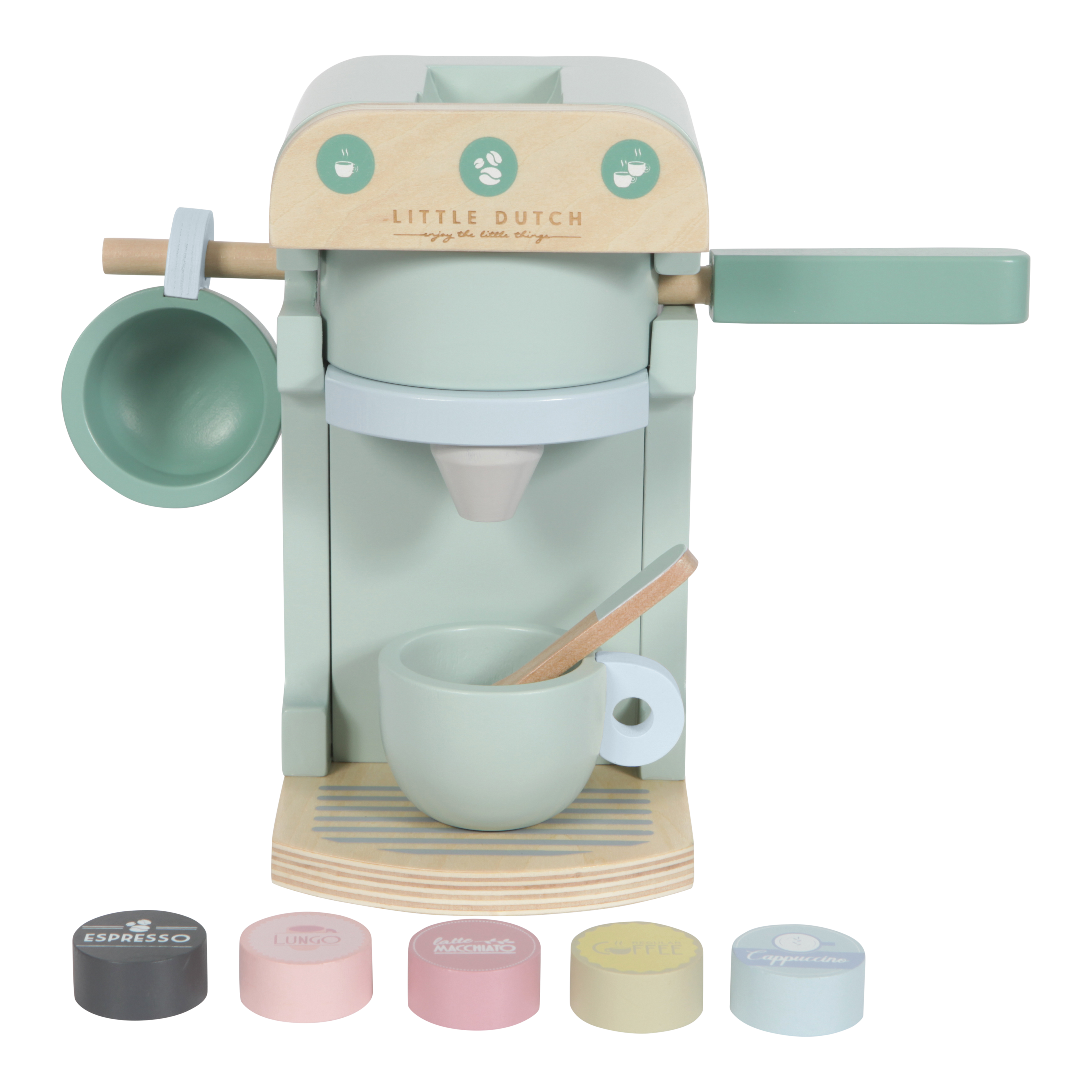 Little Dutch Wooden coffee machine