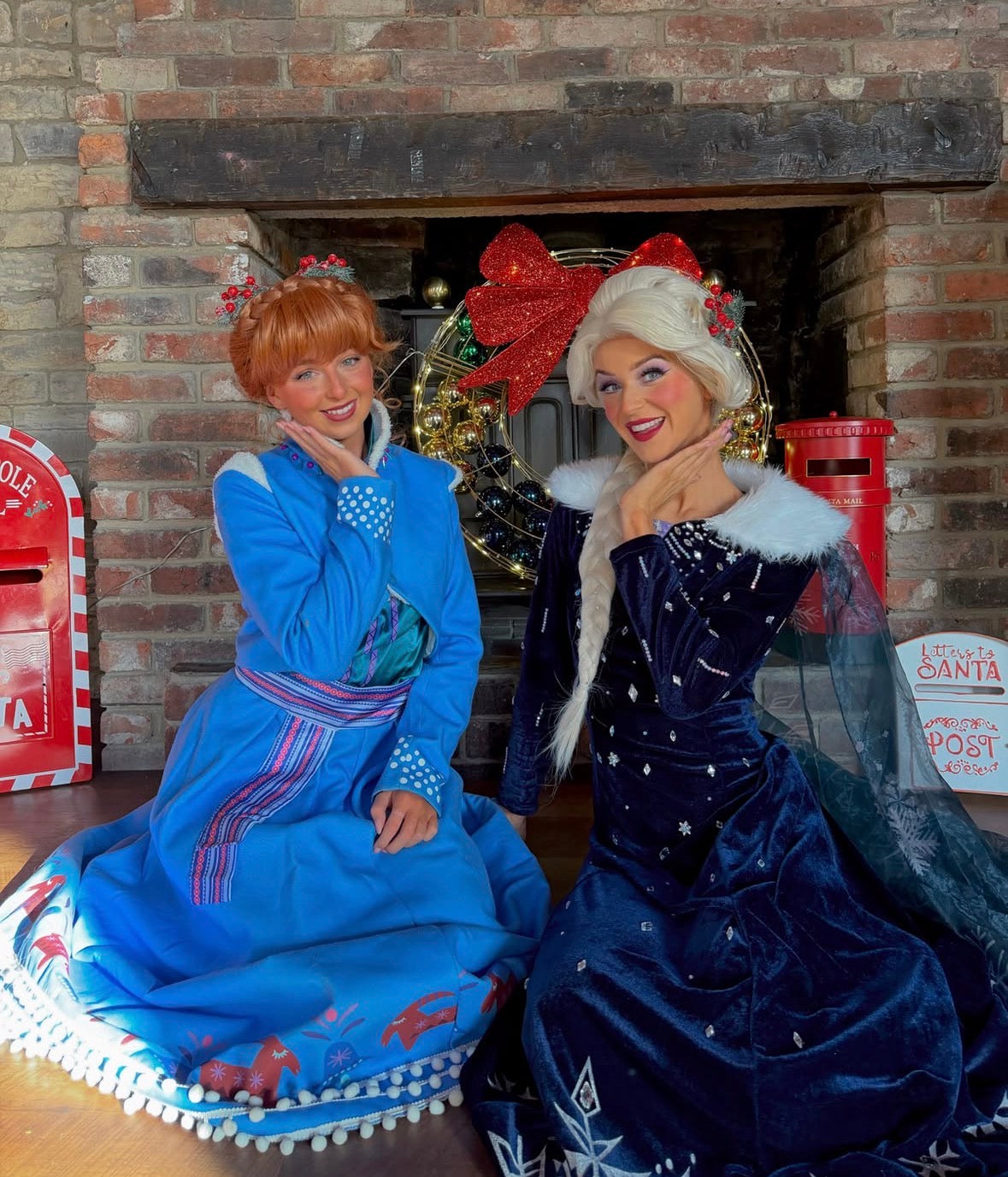 Letters to Santa with Elsa &amp; Anna