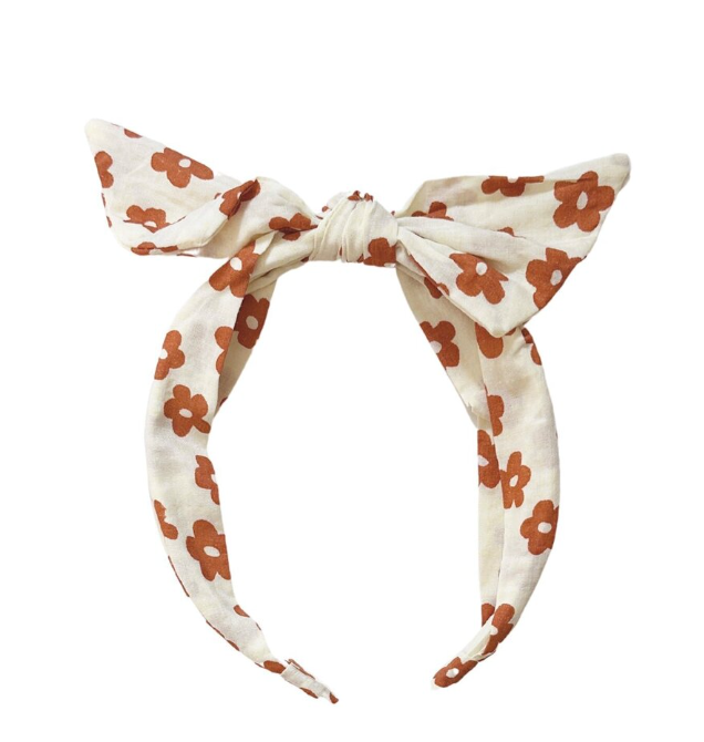 Flower Power Tie Headband