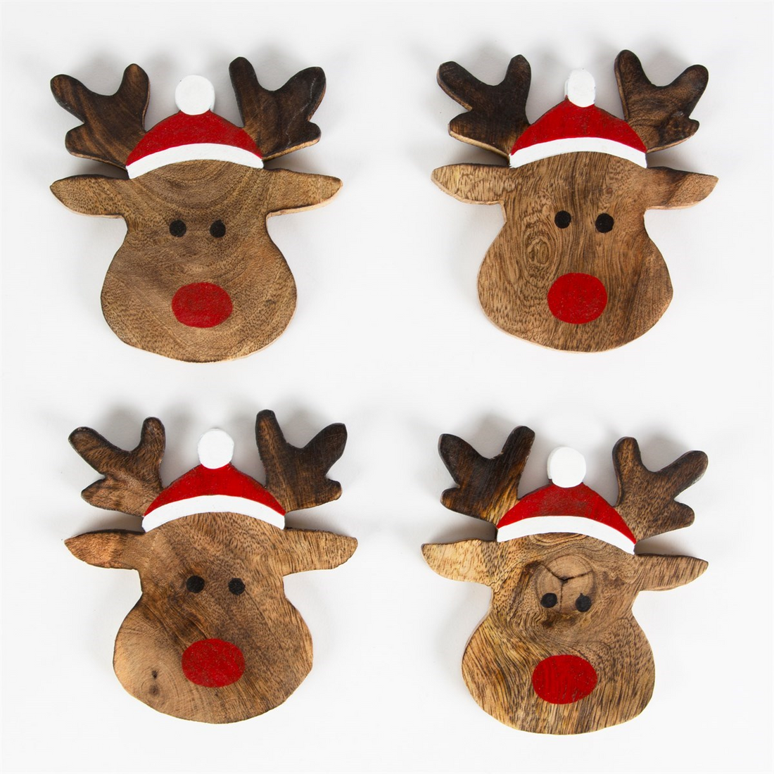 Rudolph The Reindeer Coasters - Set Of 4