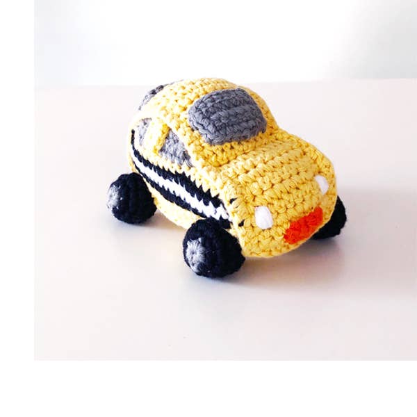 Baby Soft Toy Taxi car rattle