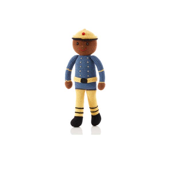 Baby Soft Toy Large doll - Firefighter